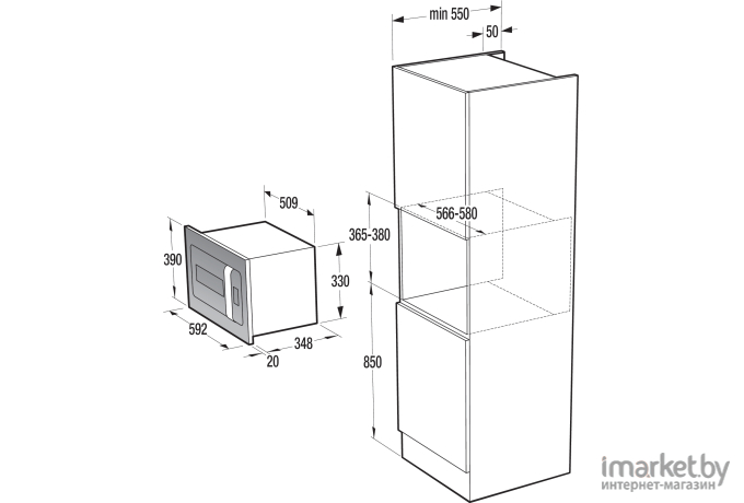 Микроволновая печь Gorenje BM235ORAB