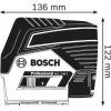 Лазерный нивелир Bosch GCL 2-50 C Professional (с креплением BM 3) [0601066G03]