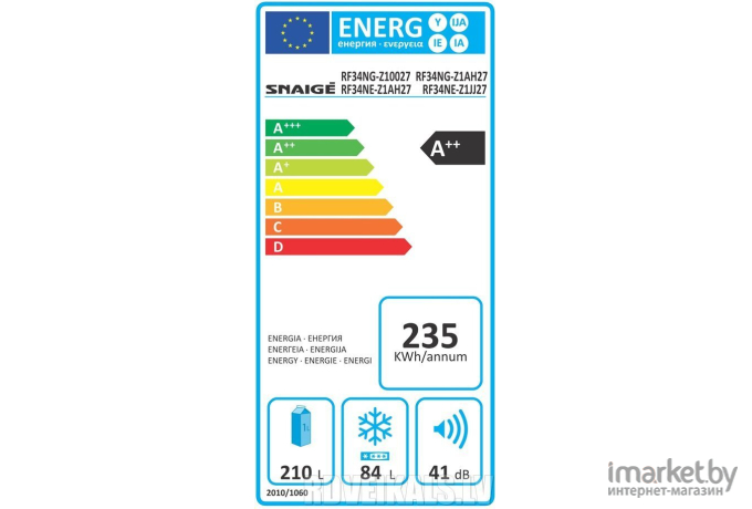 Холодильник Snaige RF34NG-Z1JJ27
