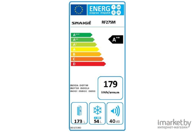 Холодильник Snaige RF27SM-P100223