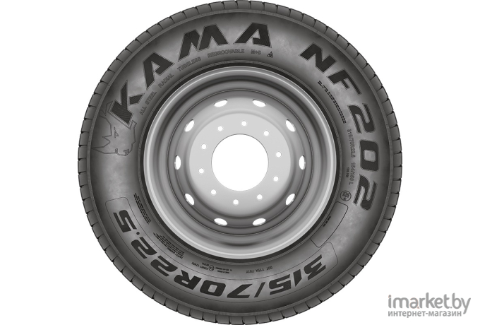Автомобильные шины KAMA NF 202 315/70R22.5 154/150L