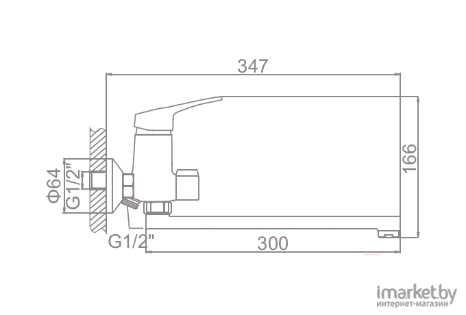 Смеситель Ledeme H13 L2213