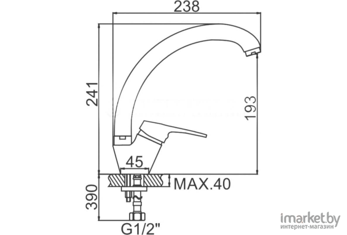 Смеситель Ledeme H13 L4113