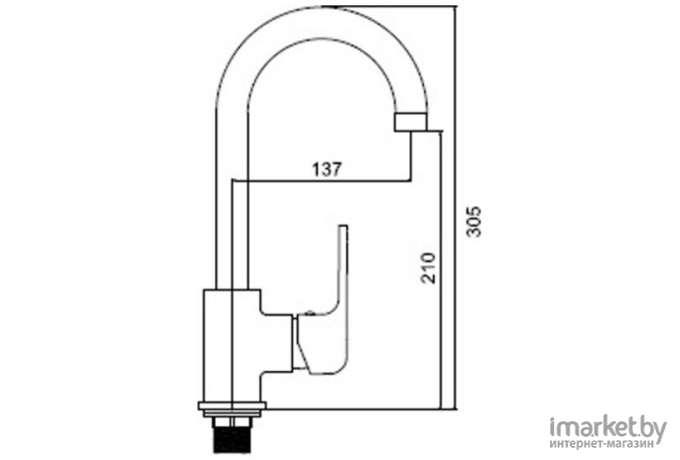 Смеситель Ledeme H44 L4044-2