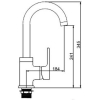 Смеситель Ledeme H55 L4055-2