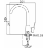 Смеситель Ledeme H59 L4059-2