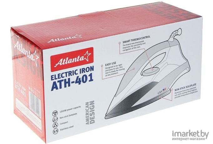 Утюг Atlanta ATH-401 синий