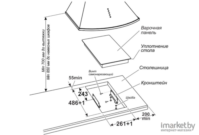 Варочная панель GEFEST ПВИ 4001 К12