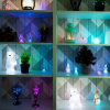 2D-фигура Neon-night Мишка 2D на подставке, RGB [501-047]