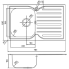 Кухонная мойка IDDIS Strit STR78SLi77
