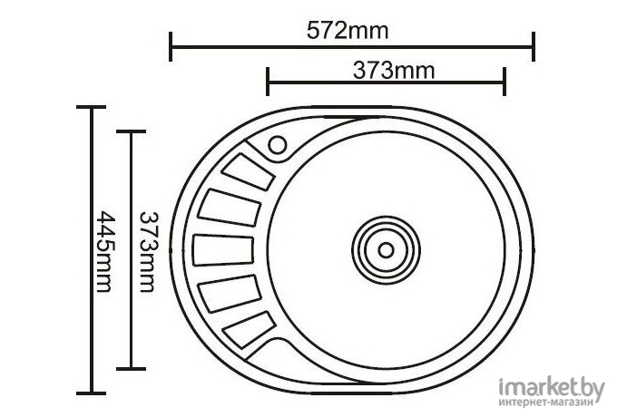 Кухонная мойка Ledeme L85745-R