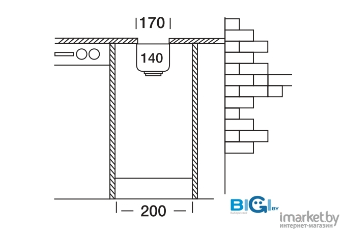 Кухонная мойка Kromevye Undermount EX 003