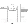Кухонная мойка Kromevye Rondo EC 146 D