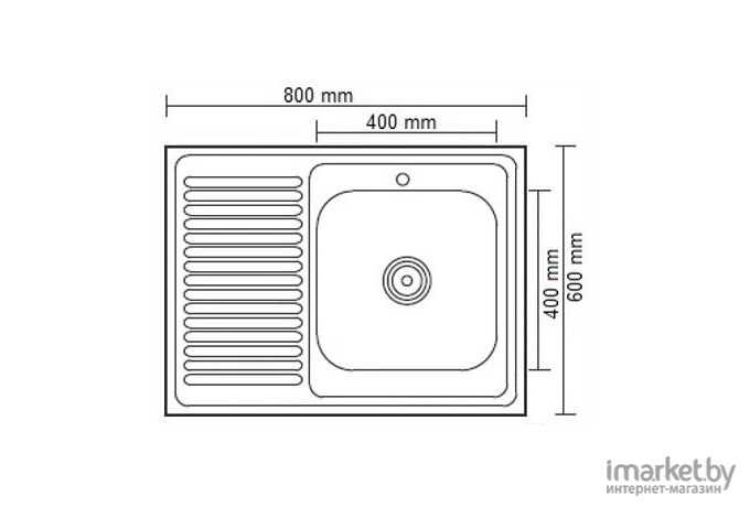 Кухонная мойка Ledeme L98060-6R