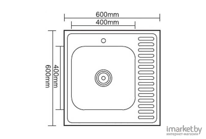 Кухонная мойка Ledeme L76060-L