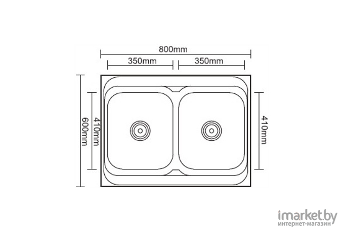 Кухонная мойка Ledeme L98060B