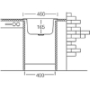 Кухонная мойка Kromevye EC 249 D