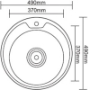 Кухонная мойка Ledeme L64949-6