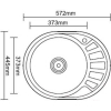 Кухонная мойка Ledeme L65745-6L