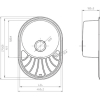 Кухонная мойка IDDIS Suno SUN65SRi77