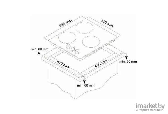 Варочная панель Simfer H45V35O527