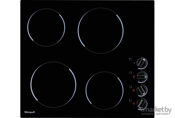 Варочная панель Weissgauff HV 640 BK