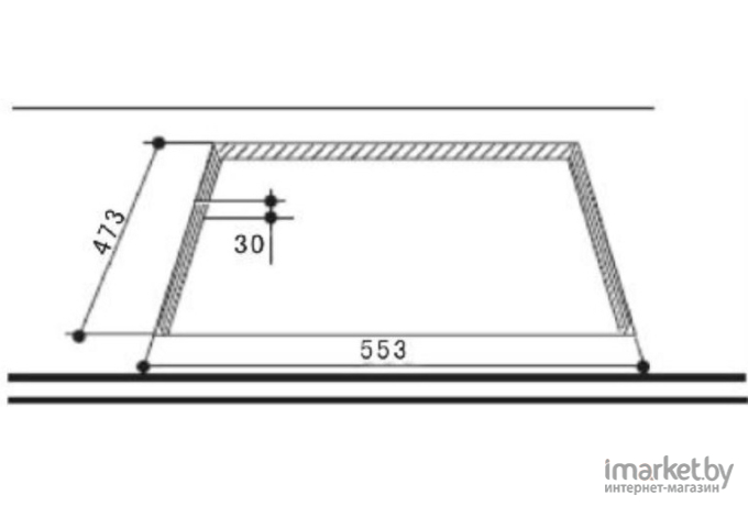 Варочная панель Midea MG685 TGW