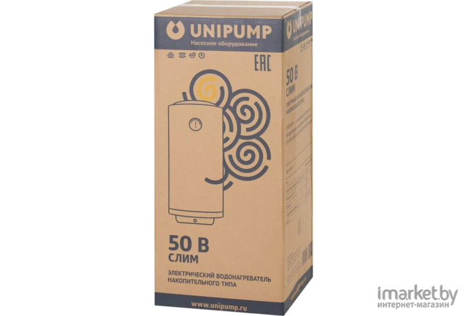 Накопительный водонагреватель Unipump Слим 50 В