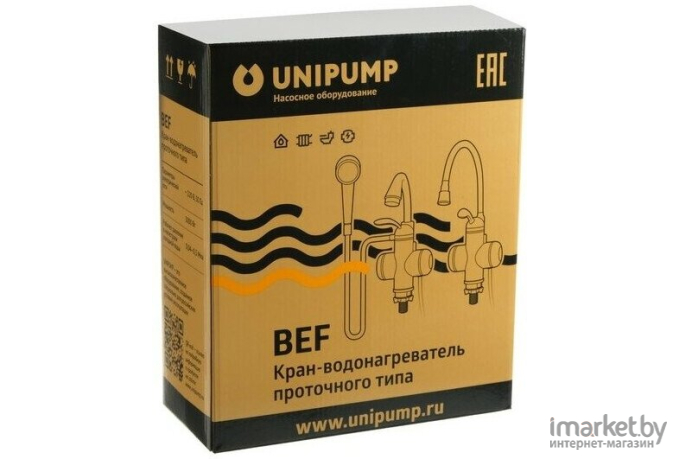 Проточный водонагреватель Unipump BEF-001-02