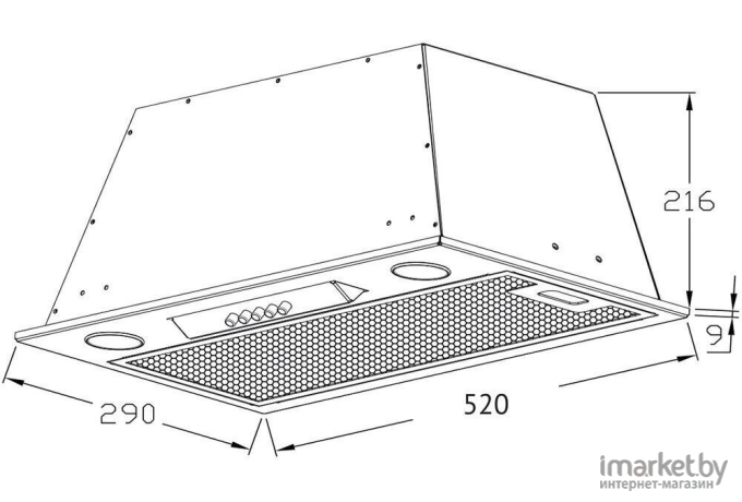 Вытяжка Korting KHI 6530 X