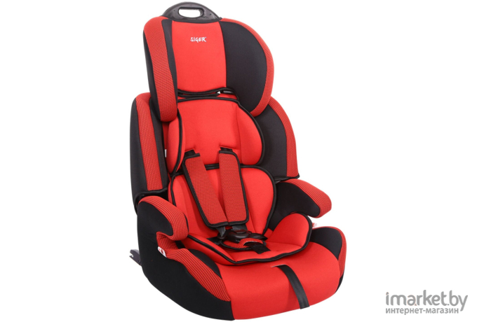 Автокресло Siger Стар Isofix (красный)