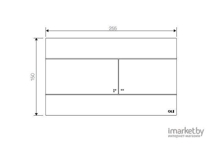 OLI Slim 659055 (черный Soft-touch)