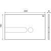 OLI Iplate 670006 (матовый хром)