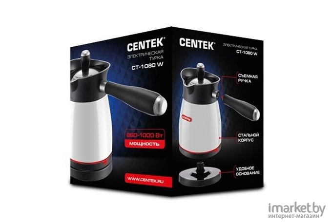 Электрическая турка CENTEK CT-1080 W