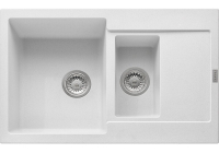 Кухонная мойка Franke MRG 651-78 3,5оборач.,белый, вентиль-автомат в комплекте [114.0198.336]