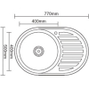 Кухонная мойка Ledeme L87750-6L