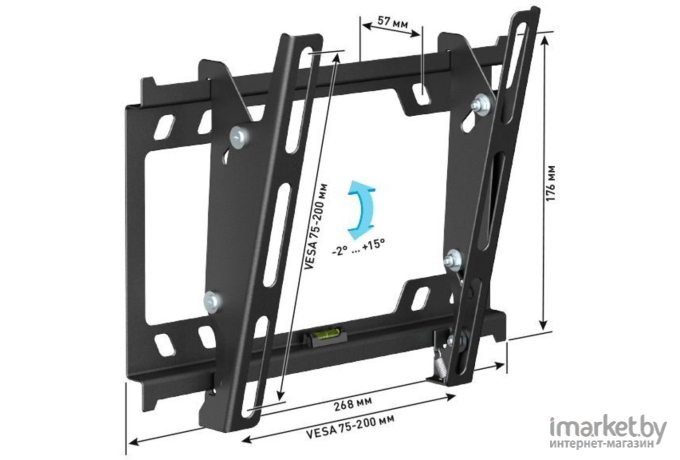 Кронштейн Holder LCD-T2627 (черный)