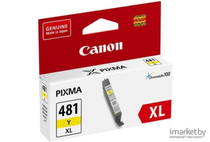 Картридж Canon CLI-481 Y