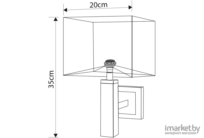 Бра Arte Lamp A8880AP-1BK