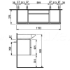 Laufen Case тумба под умывальник [4013020754631]