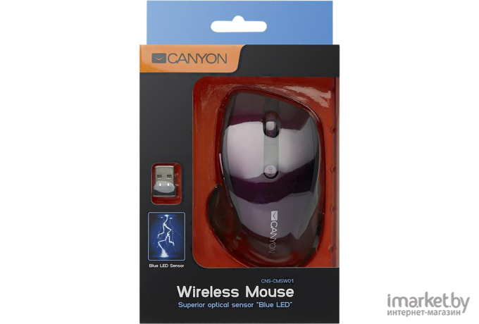 Мышь Canyon CNS-CMSW01P