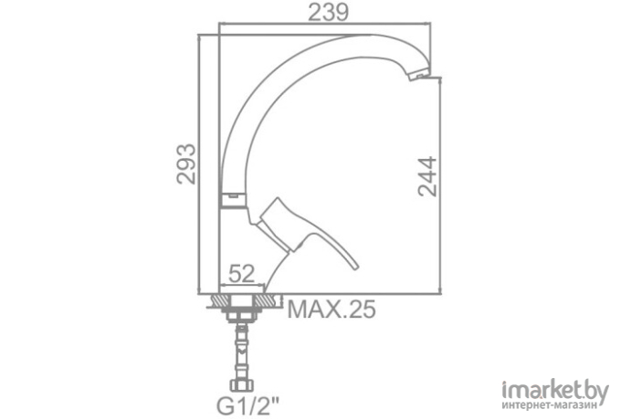 Смеситель Loffrey LF85964