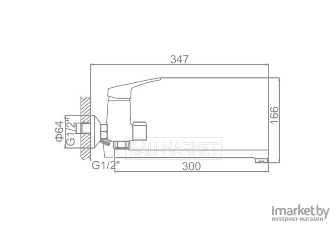 Смеситель Loffrey LF82213