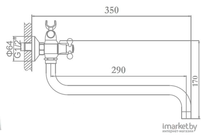 Смеситель Loffrey LF82308