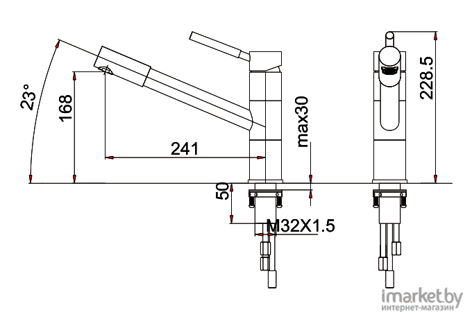 Смеситель Gerhans K14086B