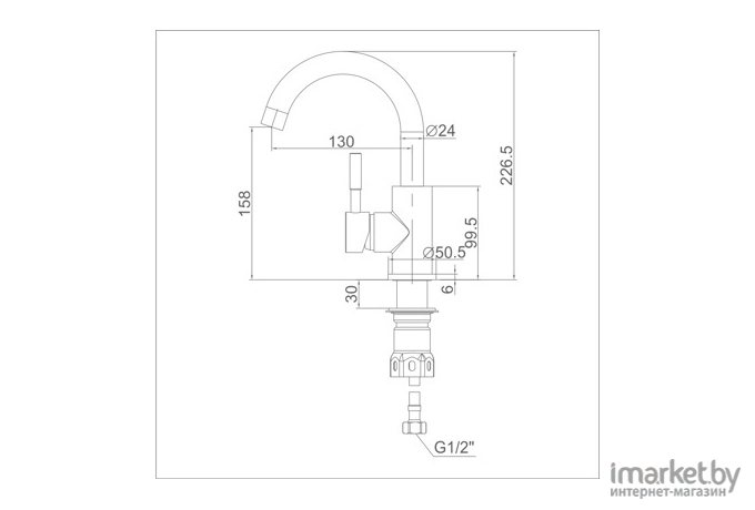 Смеситель Ledeme H98 L1098-3