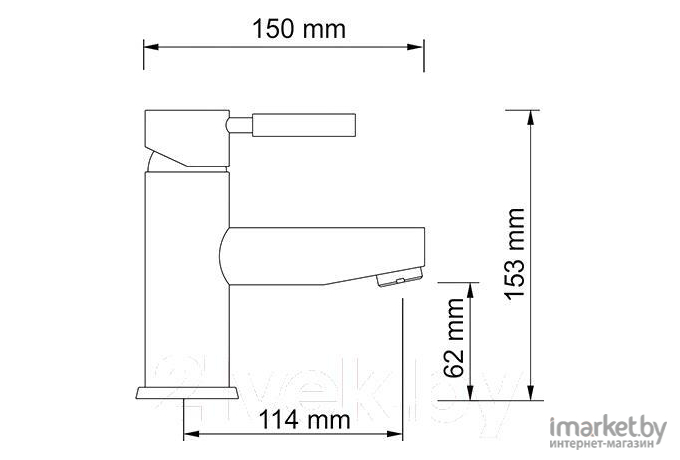 Смеситель Wasserkraft Main 4103