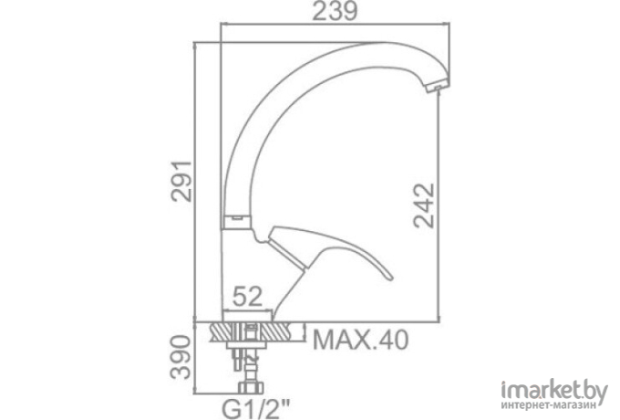 Смеситель Loffrey LF85921