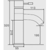 Смеситель Ledeme H52 L1052-2