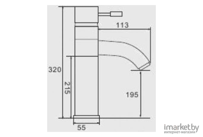 Смеситель Ledeme H52 L1052-2